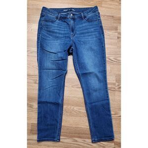 Old Navy WOW High Rise Skinny Jeans Women's Size 14P Denim Pants Stretchy